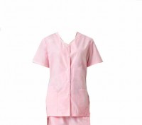 SKSN009 custom operating robe short sleeve uniform beauty salon pet hospital nurse work clothes women's split suit hand washing clothes operating robe factory 45 degree